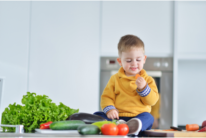como crear habitos de alimentación saludables en niños y niñas 